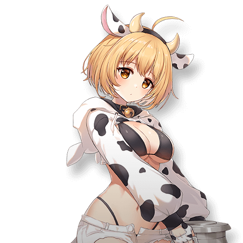 haru milk cow artwork